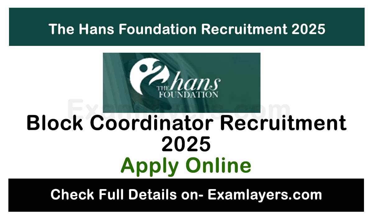 block coordinator job