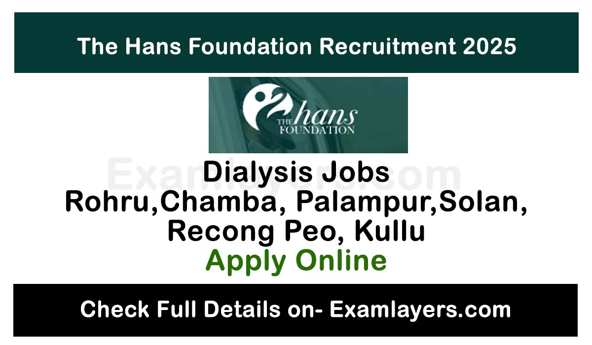 Dialysis jobs in Himachal Pradesh