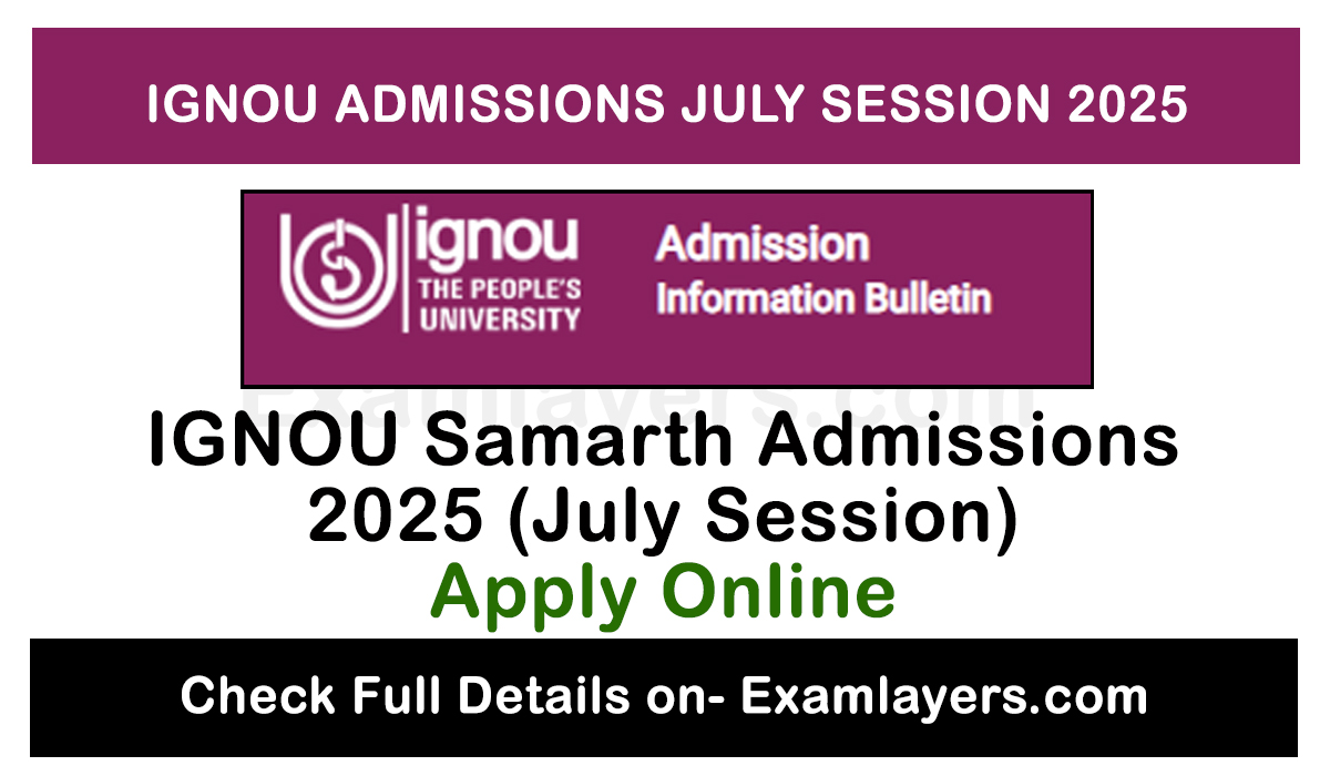 IGNOU Admission 2025