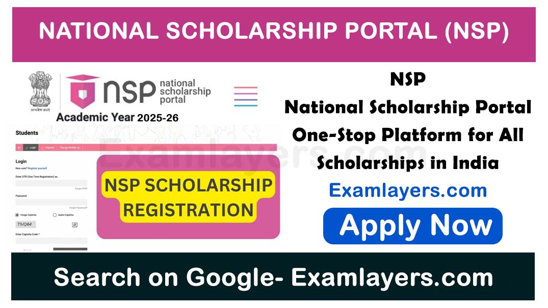 NATIONAL SCHOLARSHIP PORTAL